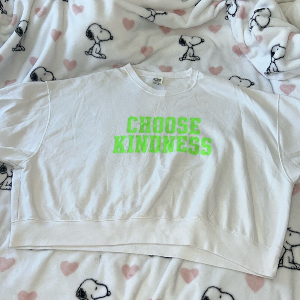 PINK Short Sleeve Crewneck